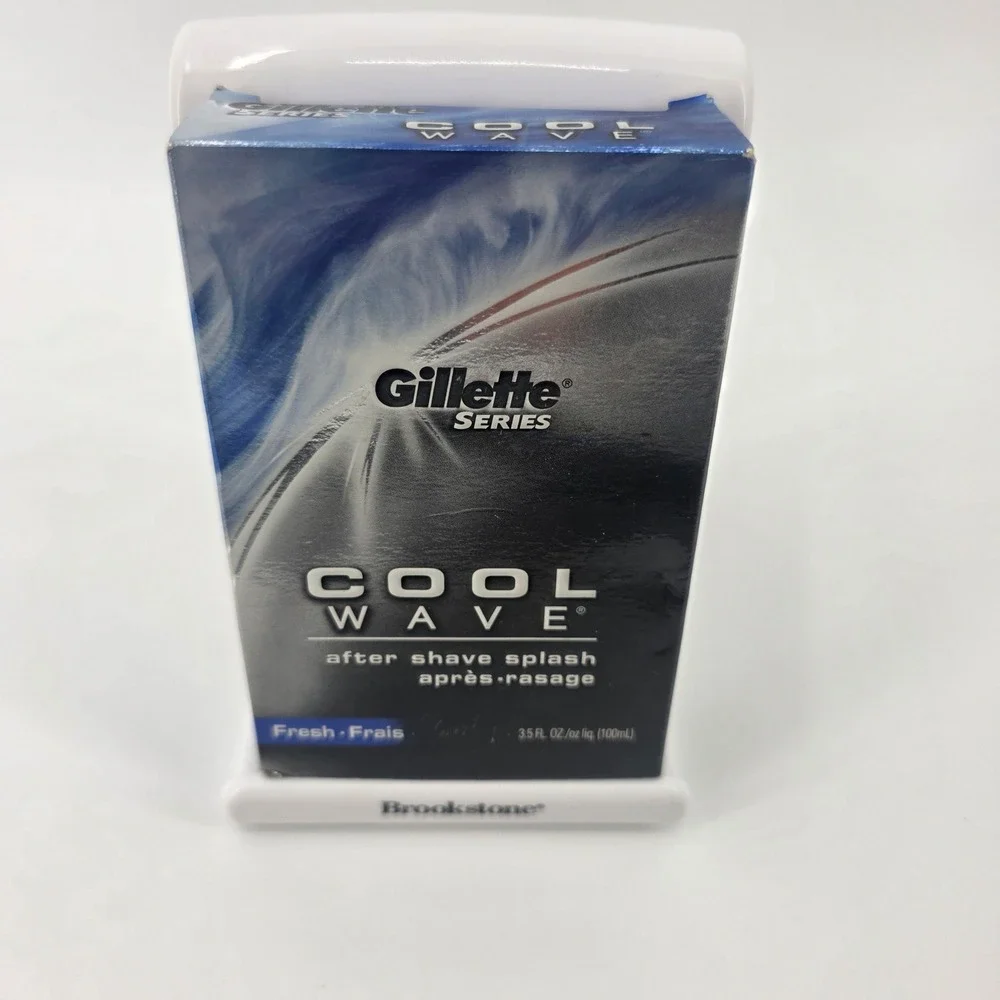 Gillette Series Cool Wave After Shave Splash 3.5 Fl Oz 100mL New in Box 2003